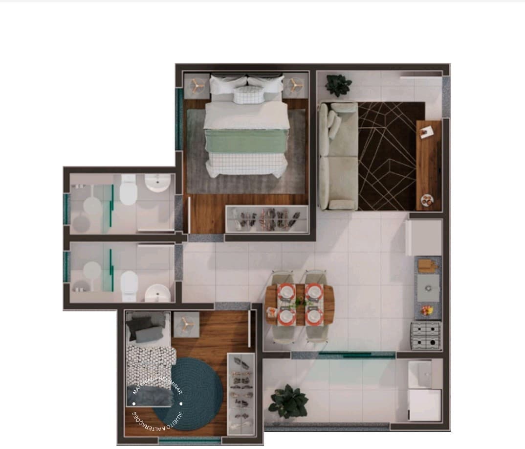 Apartamento em Jardim Espanha - Uberlândia